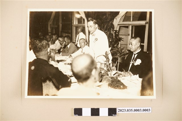 昭和7年9月2日侯爵德川義親氏於博覽會招待會上宣讀來賓總代表祝賀詞 (共2張)