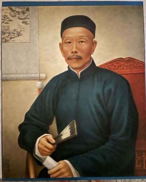 白清博繪張振舉祖先畫像 (共6張)