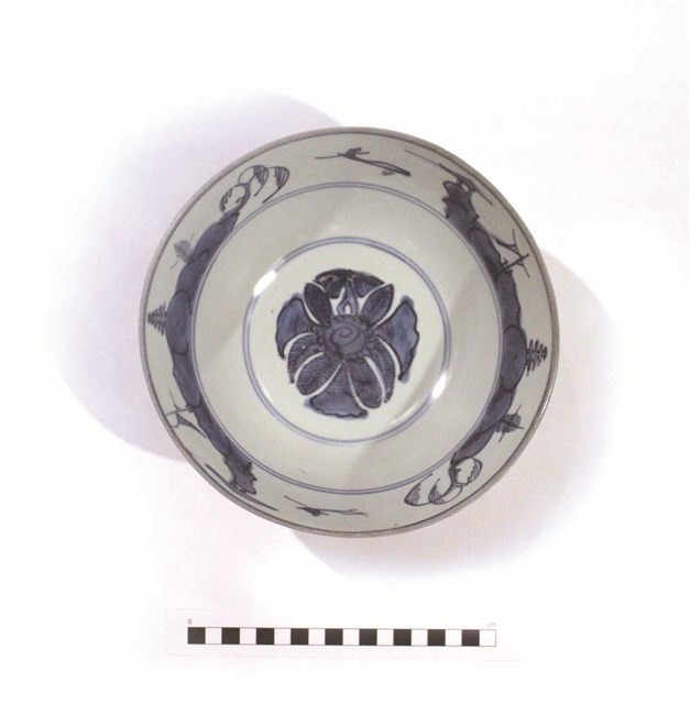 青花花卉紋碗 (共12張)