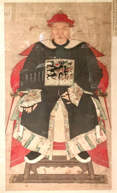 岸裡社總通事潘敦(敦．后那)官服畫像 (共7張)