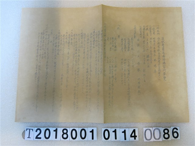 國語講習所講師講習會《講習員所屬講習所要覽》昭和十一年八月 (共1張)