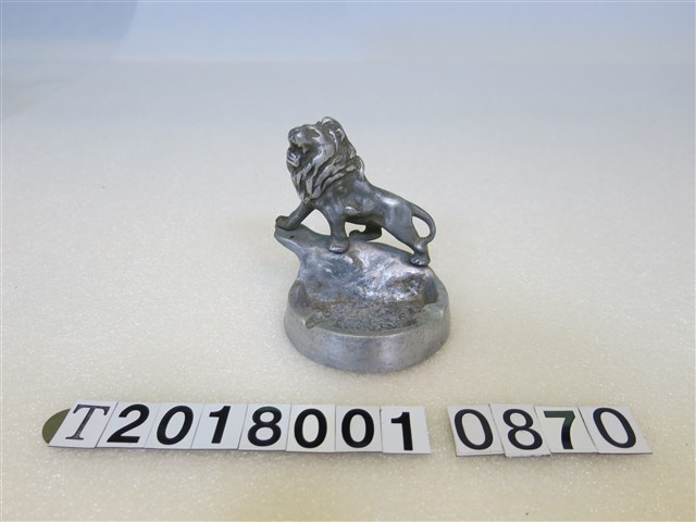 鋁製獅子煙灰缸 (共1張)