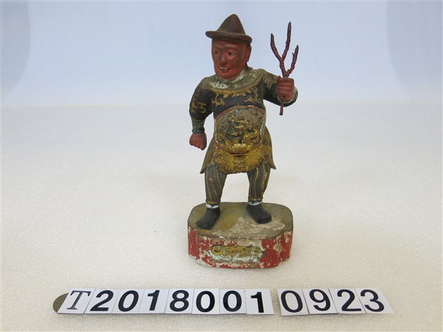 「憨番跑」木質雕像 (共1張)