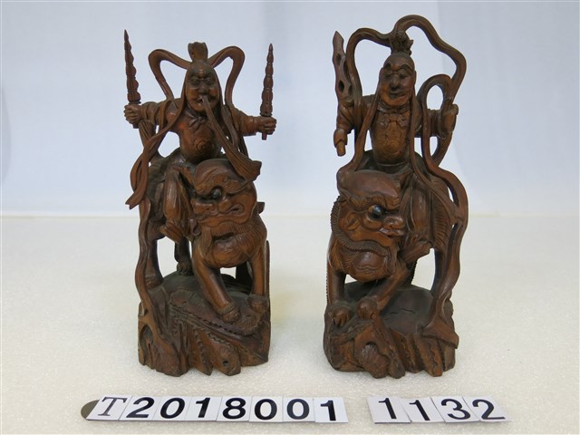 哼哈二將木雕 (共1張)