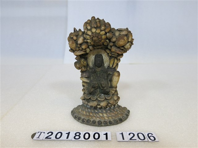 貝殼拼貼石觀音像 (共1張)