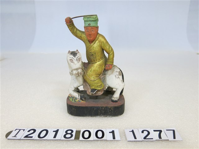 吳鳳騎馬木雕像 (共1張)