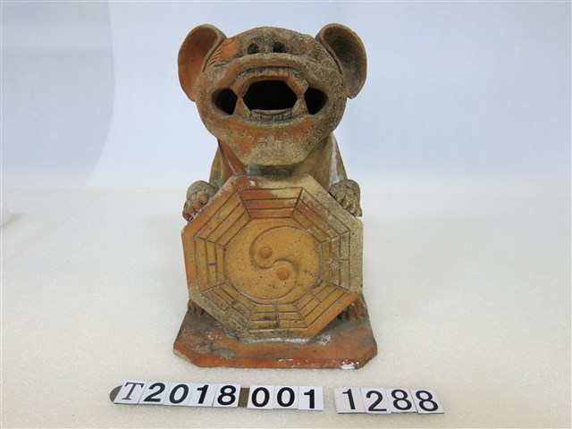 磚燒八卦風獅爺 (共1張)