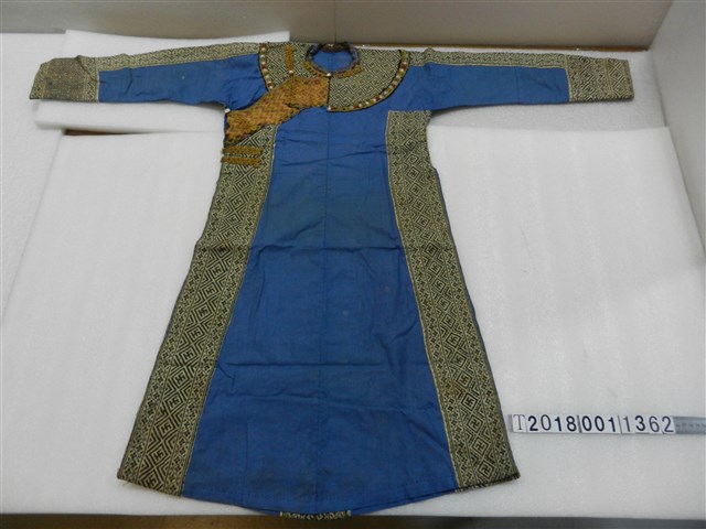 卍字藍色大襟衫 (共2張)