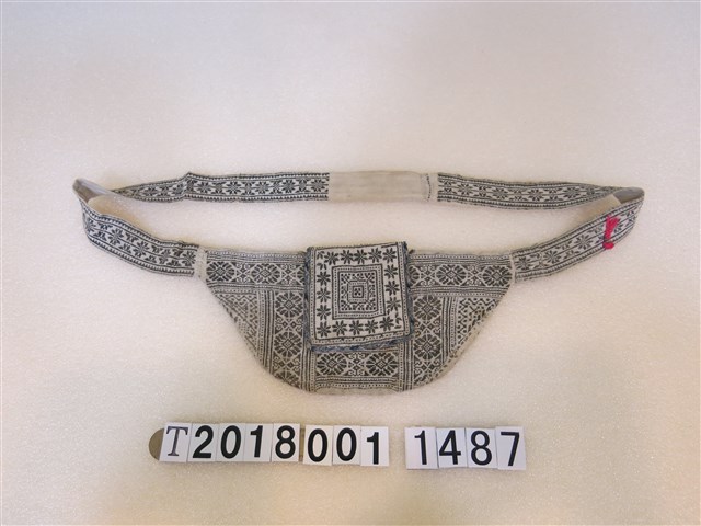 白底織花檳榔袋(1) (共1張)