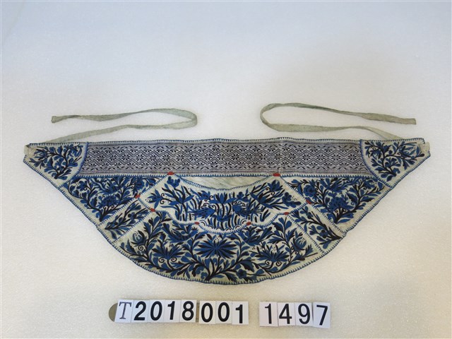 白底繡花布帽 (共1張)