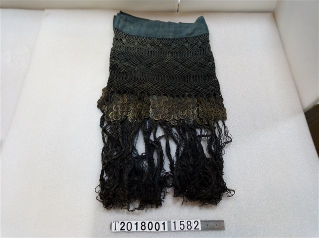 平埔族銅錢編織門簾 (共1張)