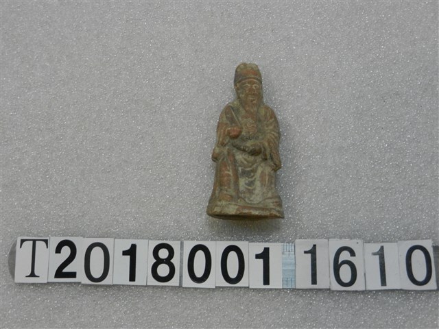 木雕左手持物神像 (共1張)