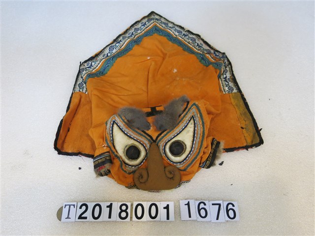 橘色大眼鼻虎帽 (共1張)