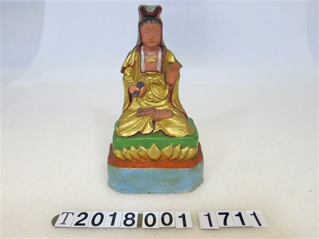 汪啟三敬製磚燒觀音 (共1張)