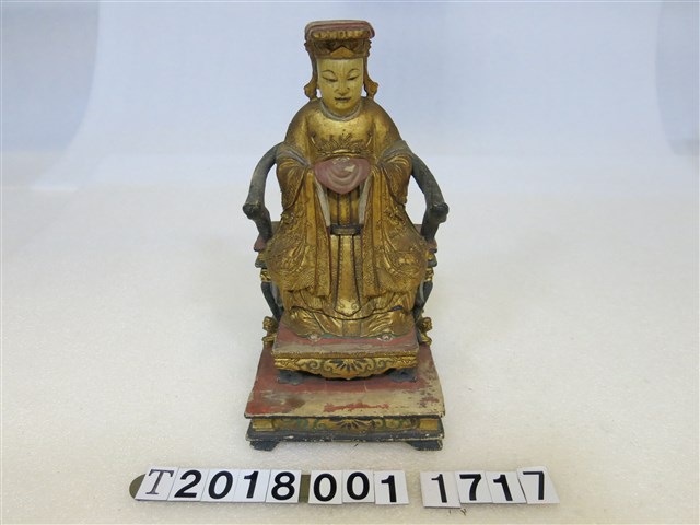木雕金色媽祖 (共1張)