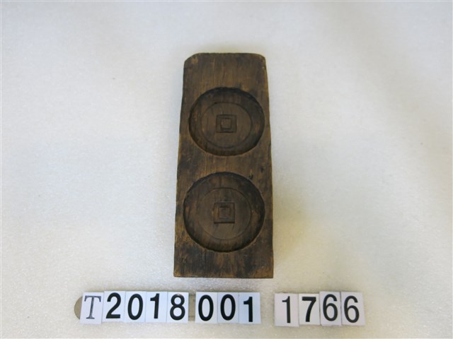 錢幣人像八角星雙面糕餅模具 (共2張)