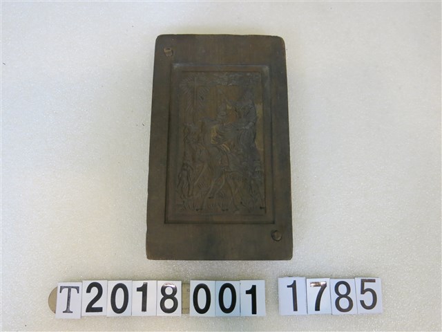 二騎馬男子十字架祝聖誕糕餅模具 (共1張)