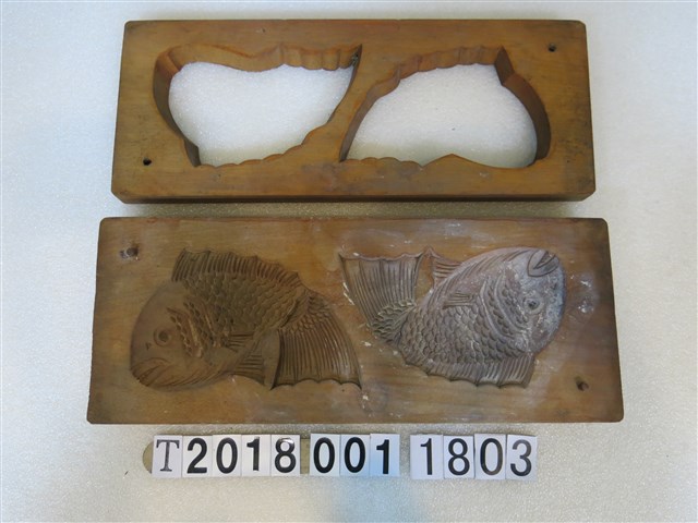 雙魚造型糕餅模具組 (共1張)