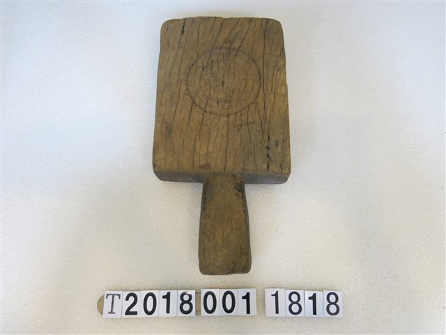 花紋糕餅握柄模具 (共2張)