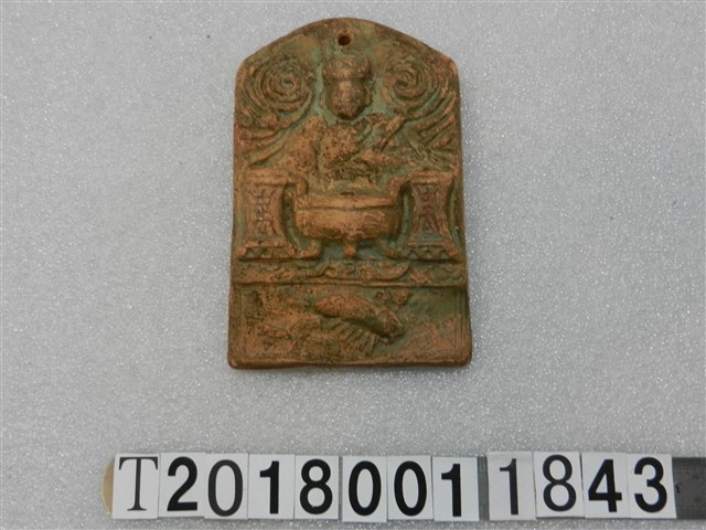 磚燒灶君掛飾 (共1張)