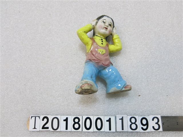 彩釉女童擺飾 (共1張)