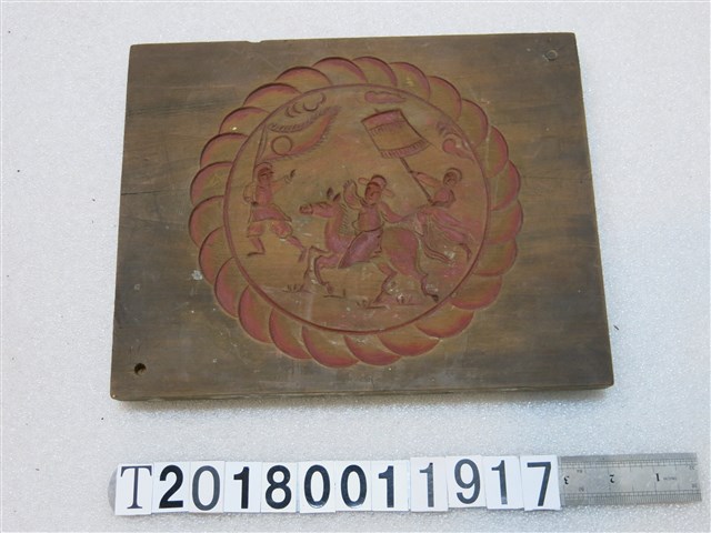 騎馬執旗糕餅模具 (共1張)
