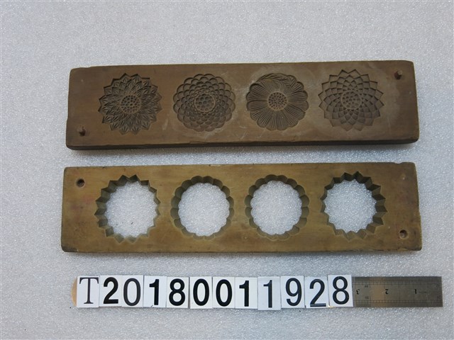 花朵圓糕餅糕餅模具組 (共1張)