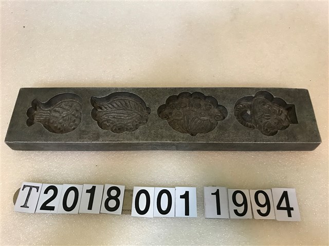 鋁製花紋糕餅模具 (共1張)