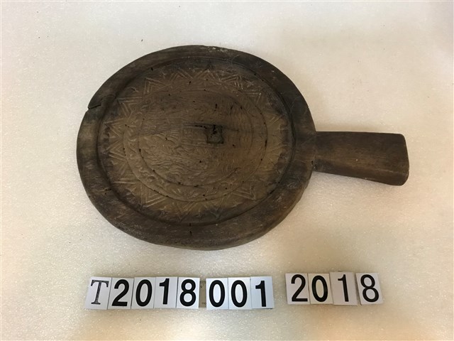 太陽糕餅握柄模具 (共1張)