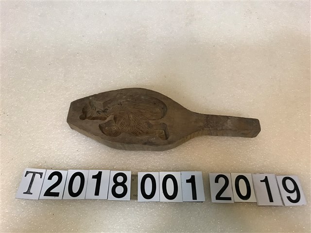 彎腰人型糕餅握柄模具 (共1張)