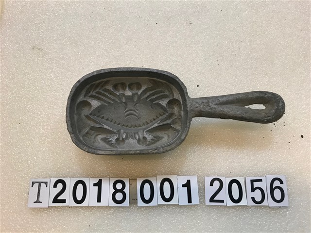 螃蟹造型糕餅握柄模具 (共1張)