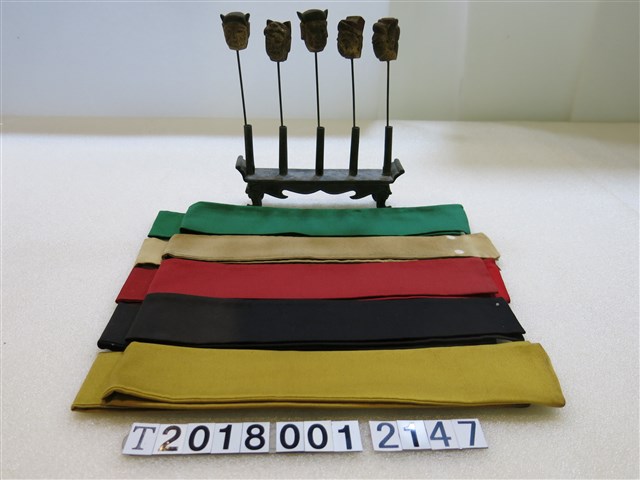 木製五營頭組件 (共1張)