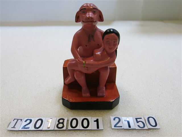 木雕天蓬元帥豬哥神 (共1張)