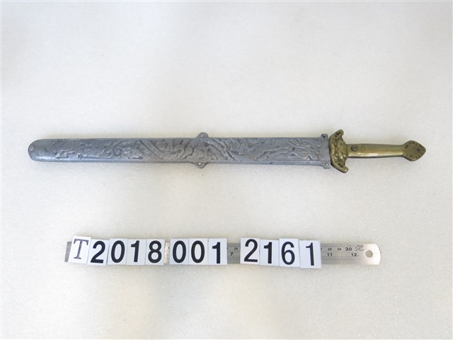鋁製金色柄劍 (共1張)