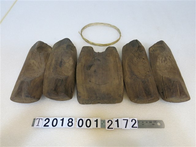 木製烏龜造型糕餅模具 (共1張)