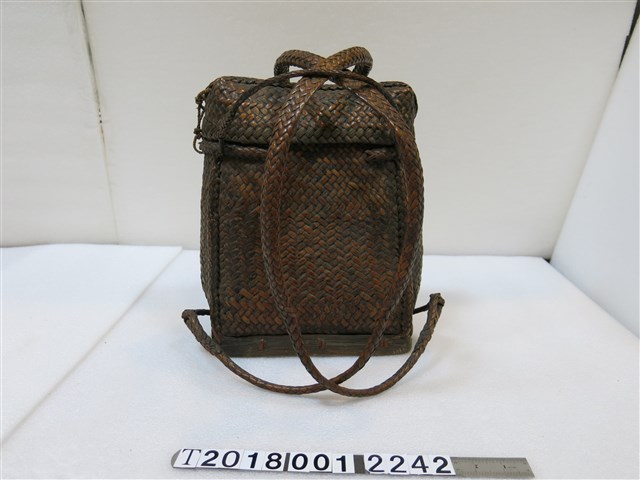 原住民竹編後背包 (共1張)