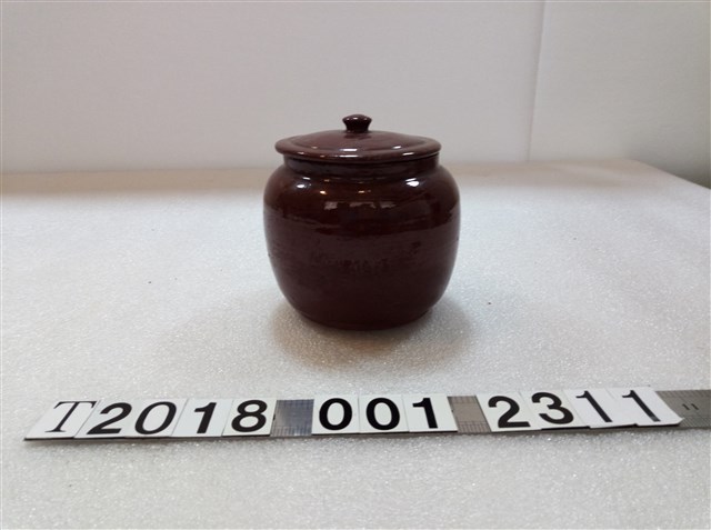 臺灣南投含蓋鹽巴罐 (共1張)