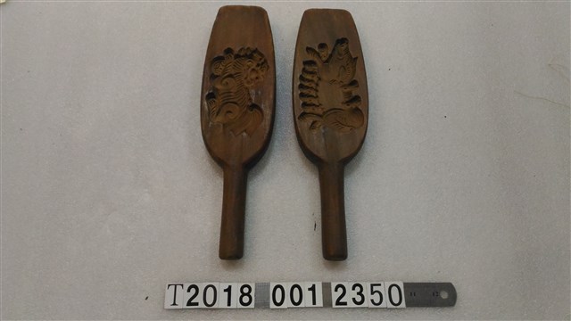 豬麒麟糕餅握柄模具組 (共1張)