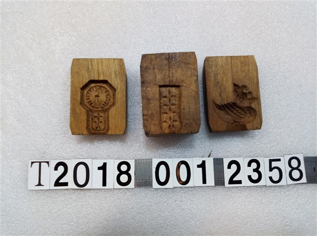 時鐘雞糕餅模具組 (共2張)