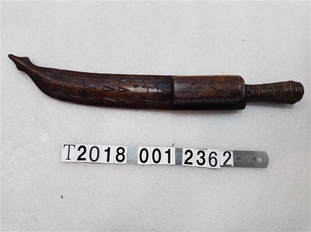 排灣族動物排列直刀 (共2張)