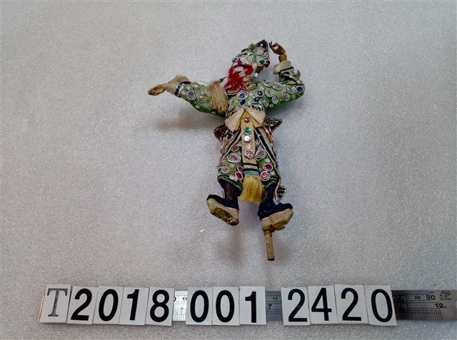 紅鬍子藝閣紙泥塑人偶 (共1張)