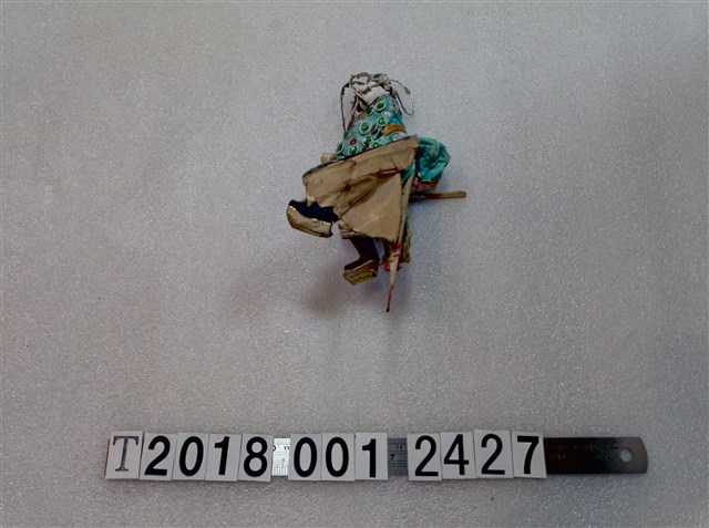 水藍衣藝閣紙泥塑人偶 (共2張)