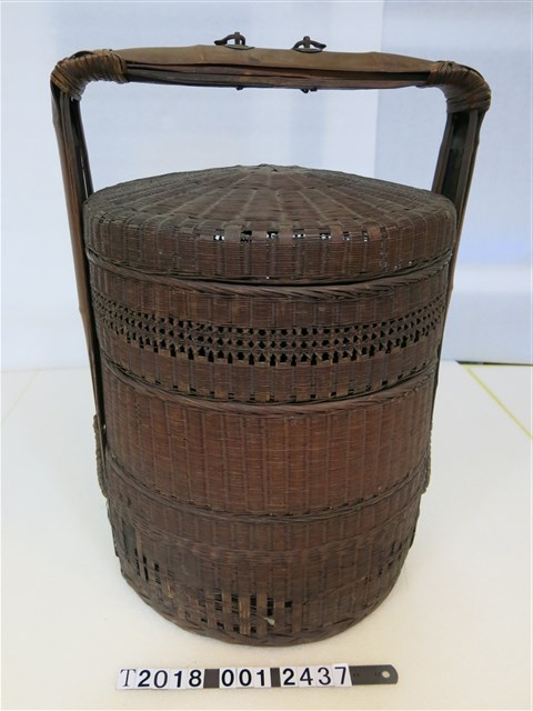 楊福利商店手提三層竹籃(2) (共3張)