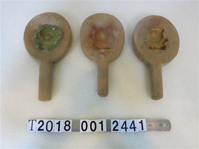 木製卡通造型糕餅模具 (共1張)