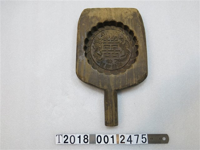 木製鄭哮餅舖糕餅模具 (共1張)