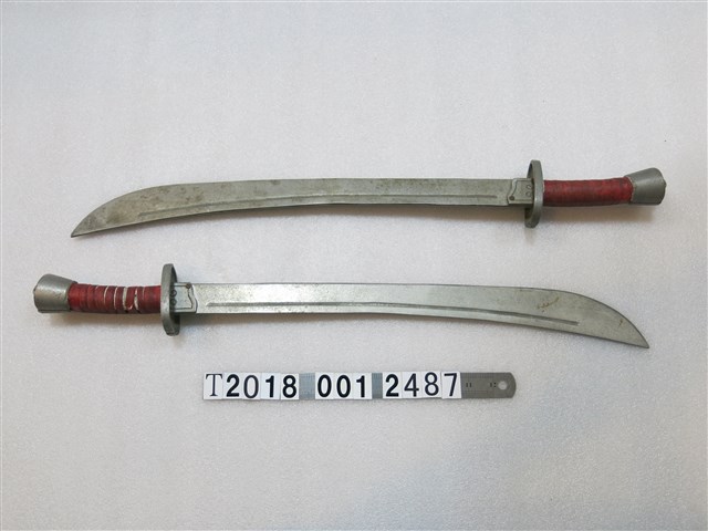 鋁製紅柄刀 (共1張)