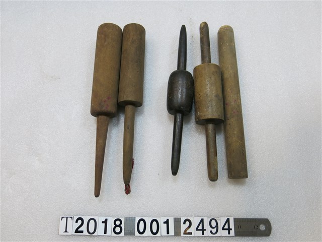 木製糕餅壓桿工具 (共1張)