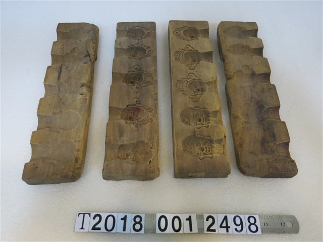 木製頭像糕餅模具 (共1張)