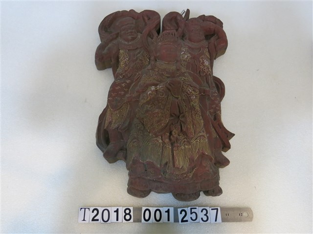 媽祖與千里眼順風耳木雕神像 (共1張)