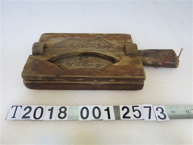 福祿春三層木製糕餅模具 (共2張)